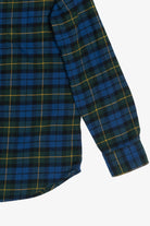 Blue Croft & Barrow Cotton Flannel Button Up (2010s)