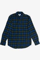 Blue Croft & Barrow Cotton Flannel Button Up (2010s)