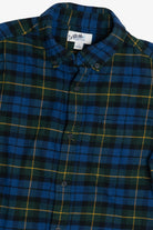 Blue Croft & Barrow Cotton Flannel Button Up (2010s)