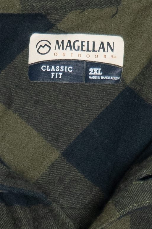 Magellan Outdoors Canyon Creek Buffalo Plaid Flannel Button Up (2010s)