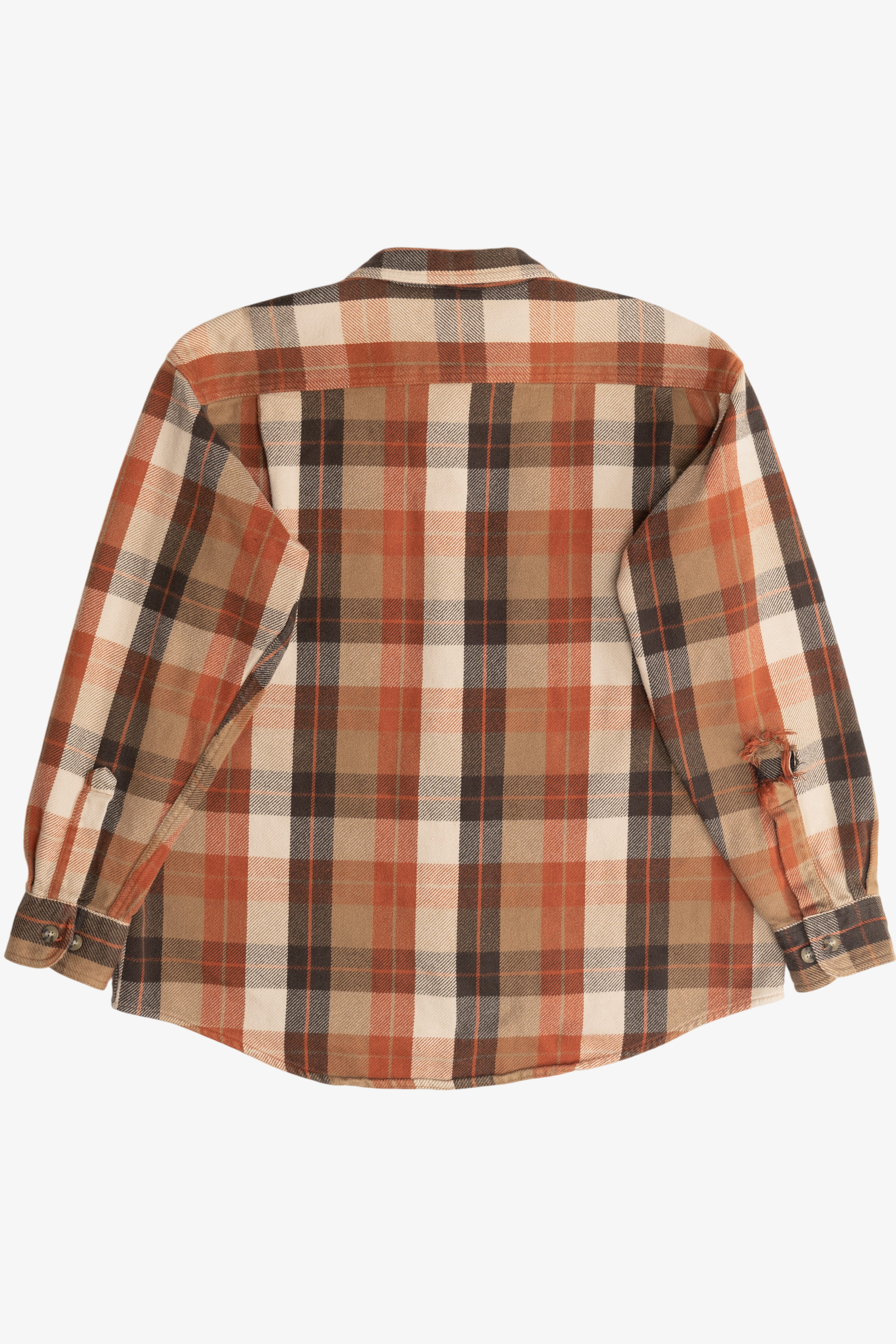 Distressed Cabela's Double Pocket Heavyweight Flannel (2010s)