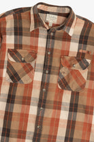 Distressed Cabela's Double Pocket Heavyweight Flannel (2010s)