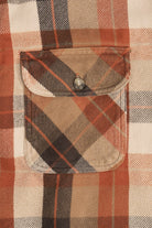 Distressed Cabela's Double Pocket Heavyweight Flannel (2010s)