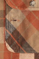 Distressed Cabela's Double Pocket Heavyweight Flannel (2010s)