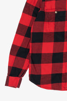 Old Navy Red Checkered Flannel Shirt