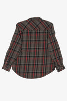 Dark Gray And red PD & C Flannel Shirt