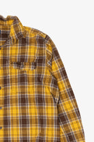Yellow And Brown George Flannel Shirt
