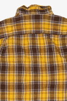 Yellow And Brown George Flannel Shirt