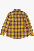 Yellow And Brown George Flannel Shirt