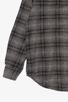 Dark Gray Woolrich Flannel Shirt