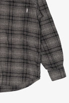 Dark Gray Woolrich Flannel Shirt