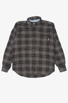 Dark Gray Woolrich Flannel Shirt