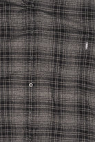 Dark Gray Woolrich Flannel Shirt