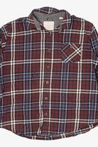 Burgundy Weatherproof Flannel Shirt
