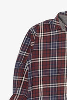 Burgundy Weatherproof Flannel Shirt