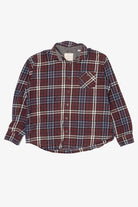 Burgundy Weatherproof Flannel Shirt