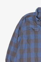 Blue George Flannel Shirt