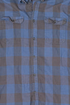 Blue George Flannel Shirt