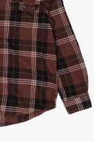 Brown George Flannel Shirt
