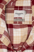 Red And Beige Goodfellow Flannel Shirt (2020s)
