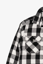 Black And White Checkered Flannel Shirts