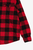 Red Checkered George Flannel Shirt