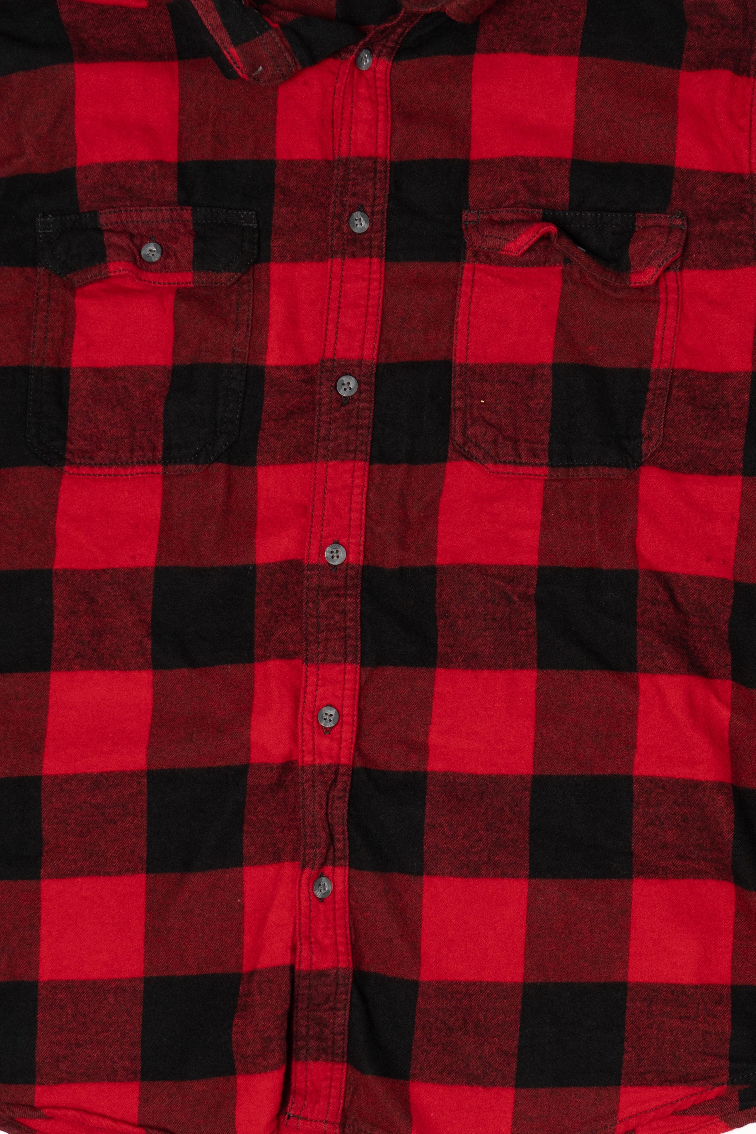Red Checkered George Flannel Shirt