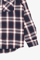 Navy Blue Silver Jeans Co. Flannel Shirt