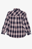 Navy Blue Silver Jeans Co. Flannel Shirt