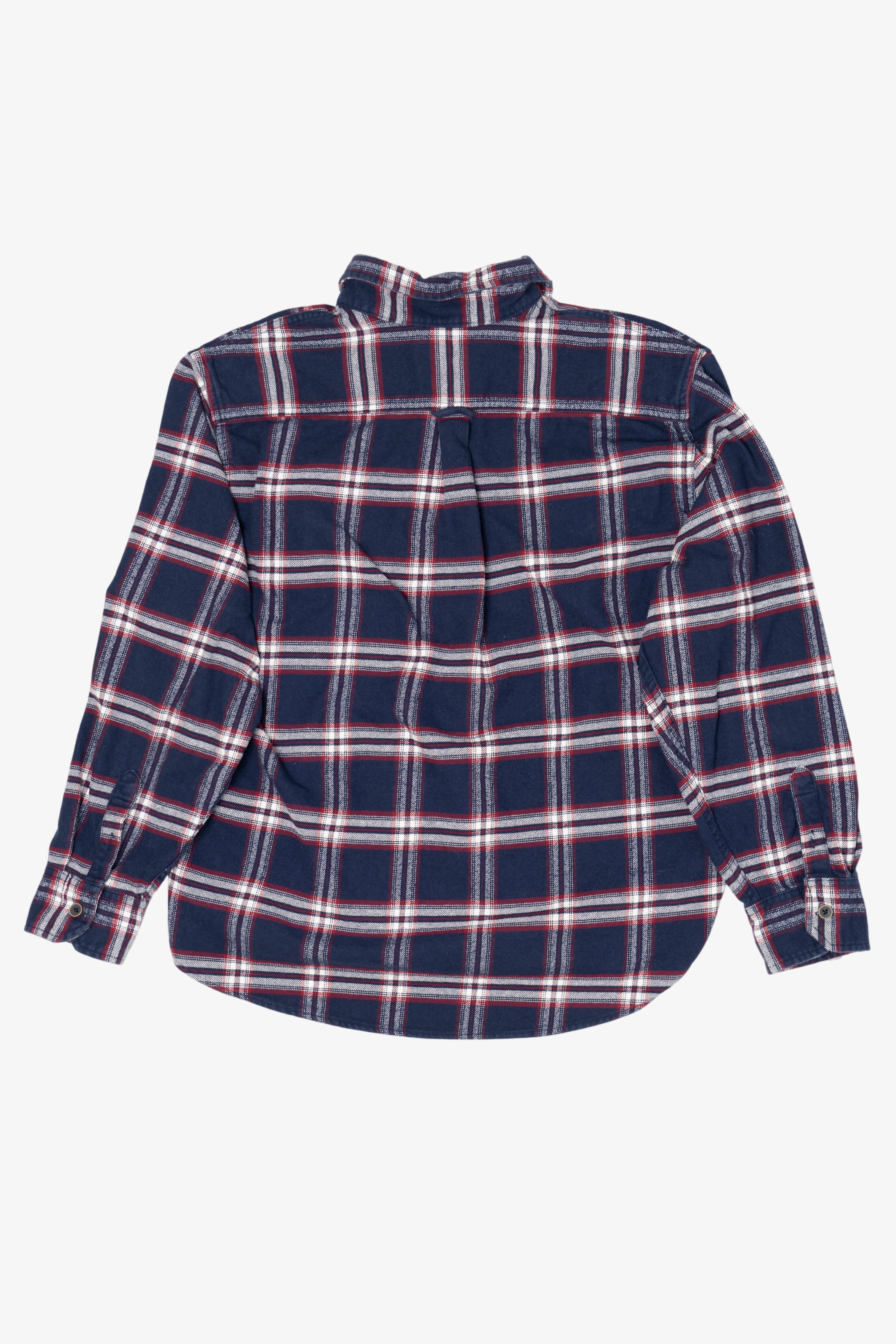 Navy Blue Jachs Flannel Shirt