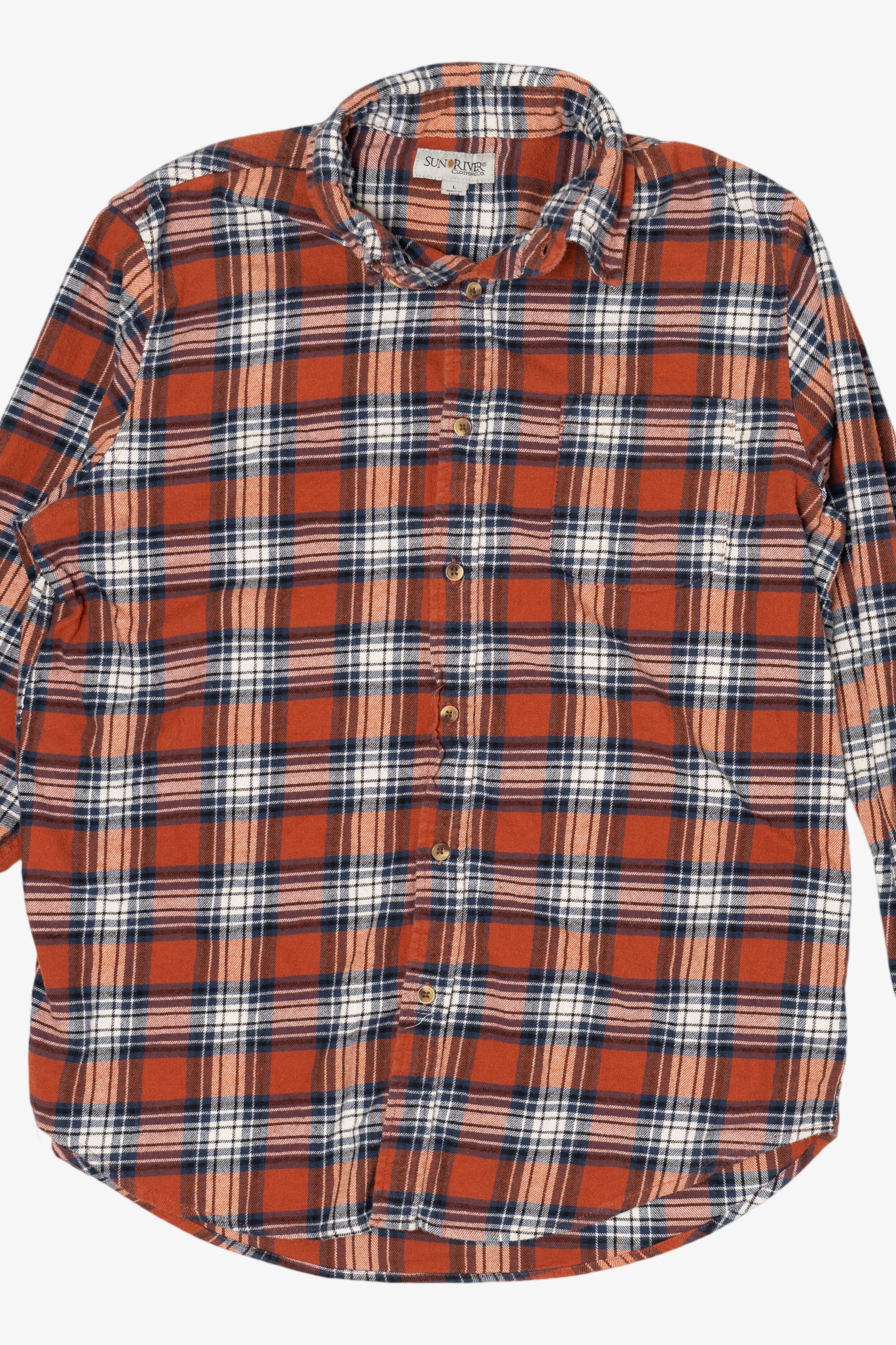 Orange Sun River Clothing Co. Flannel Shirt (2010s)