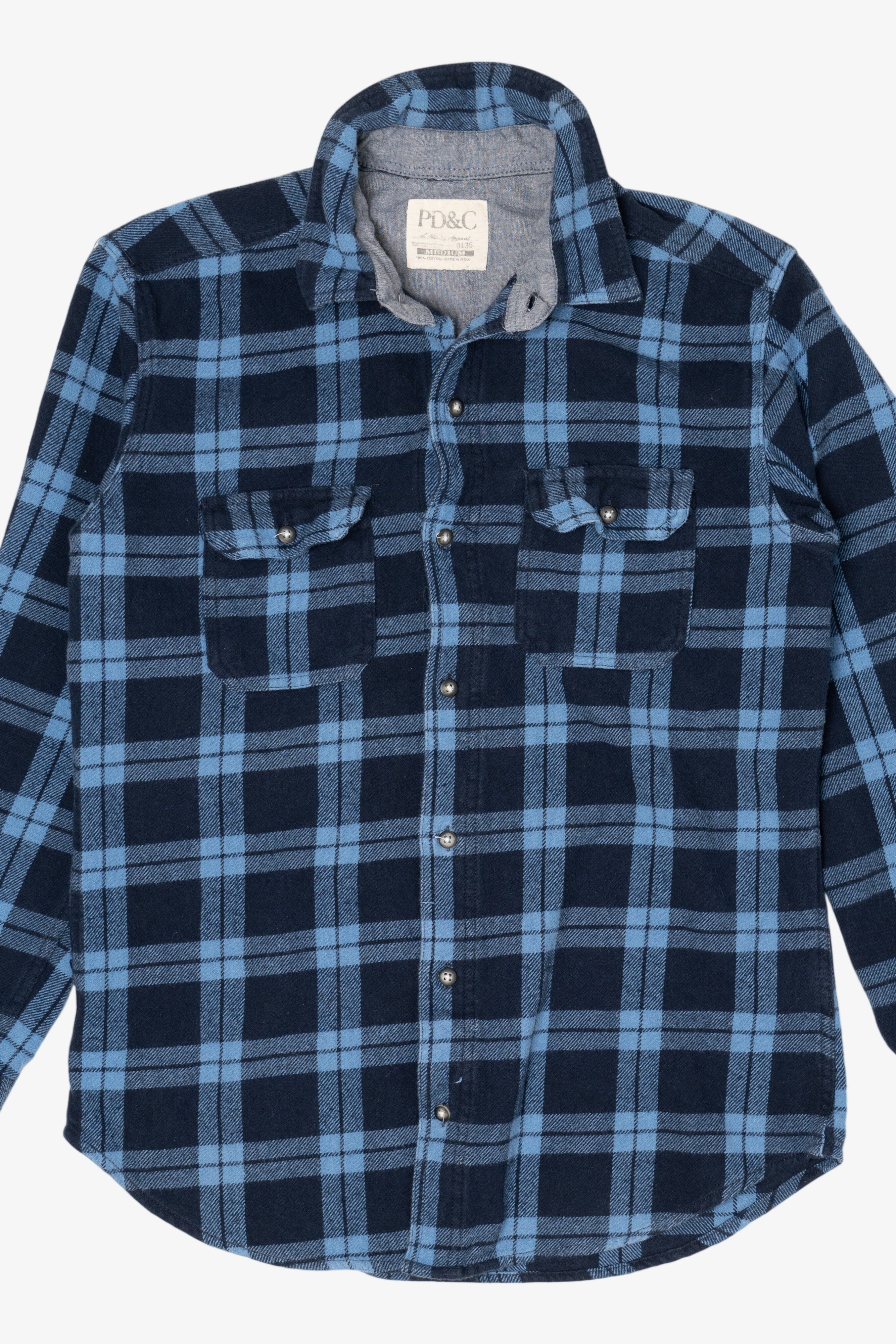 Blue PD & C Flannel Shirt
