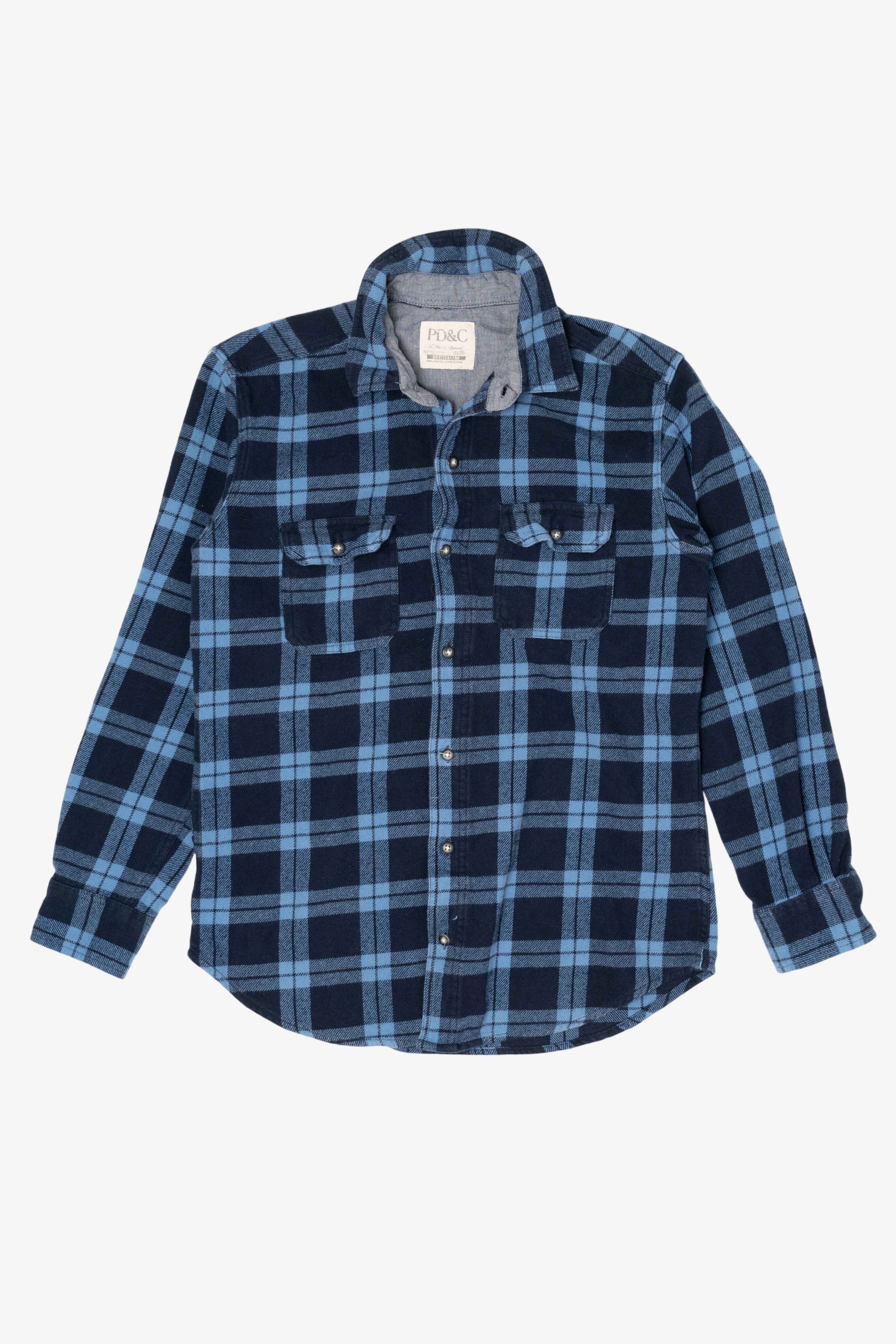 Blue PD & C Flannel Shirt