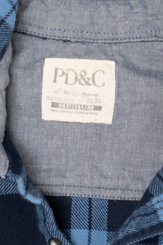 Blue PD & C Flannel Shirt
