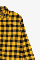 Black And Yellow Flannel Shirt