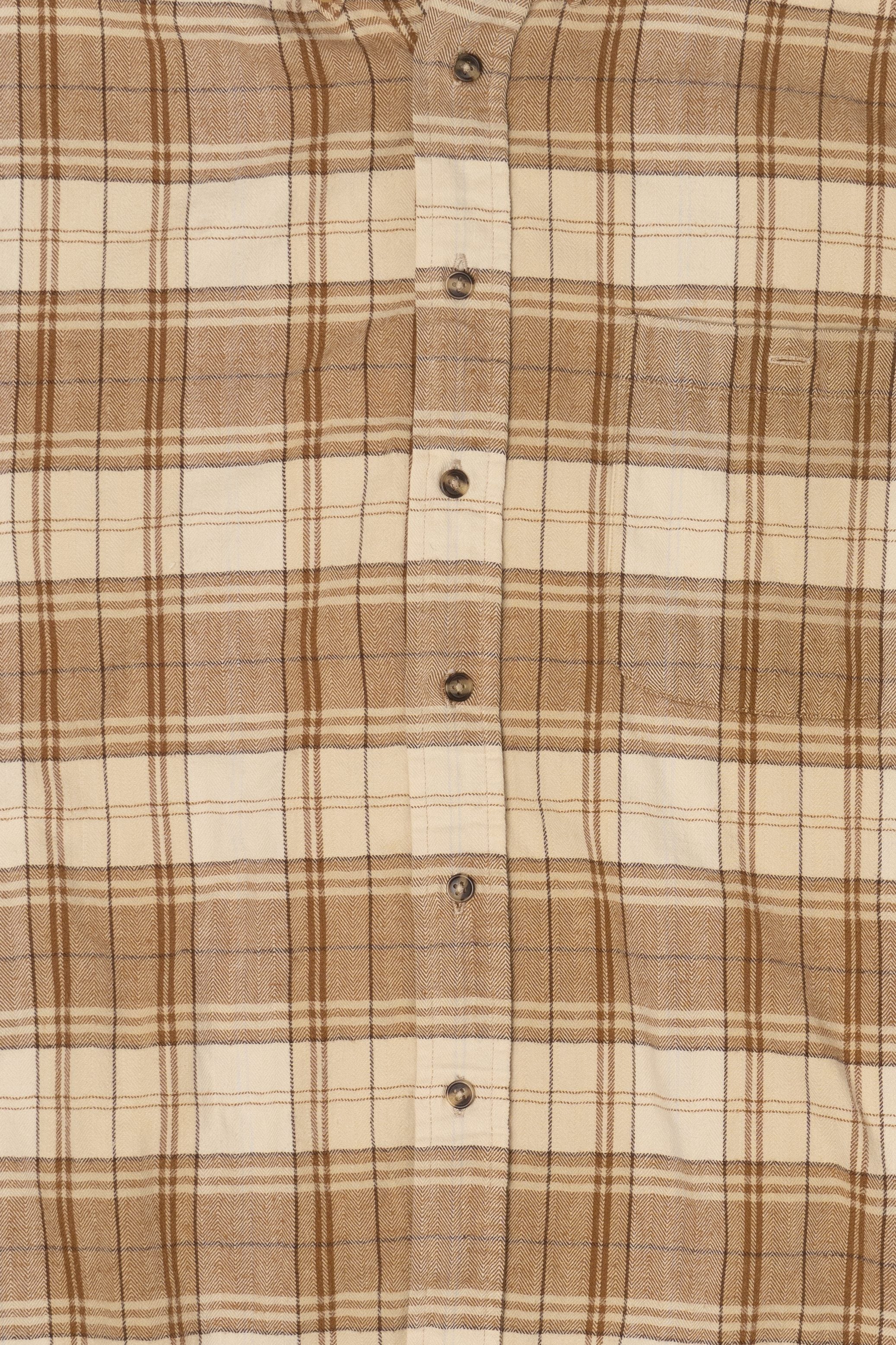 Beige Bill Blass Flannel Shirt