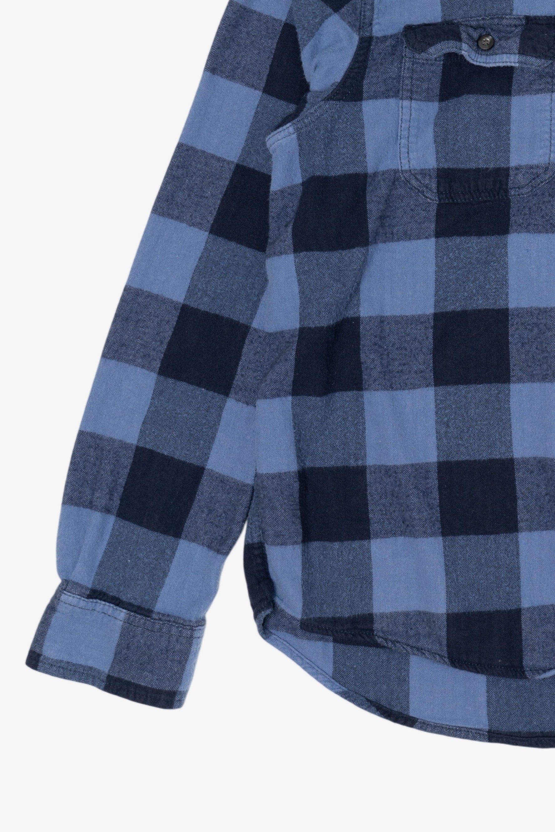 Blue George Flannel Shirt