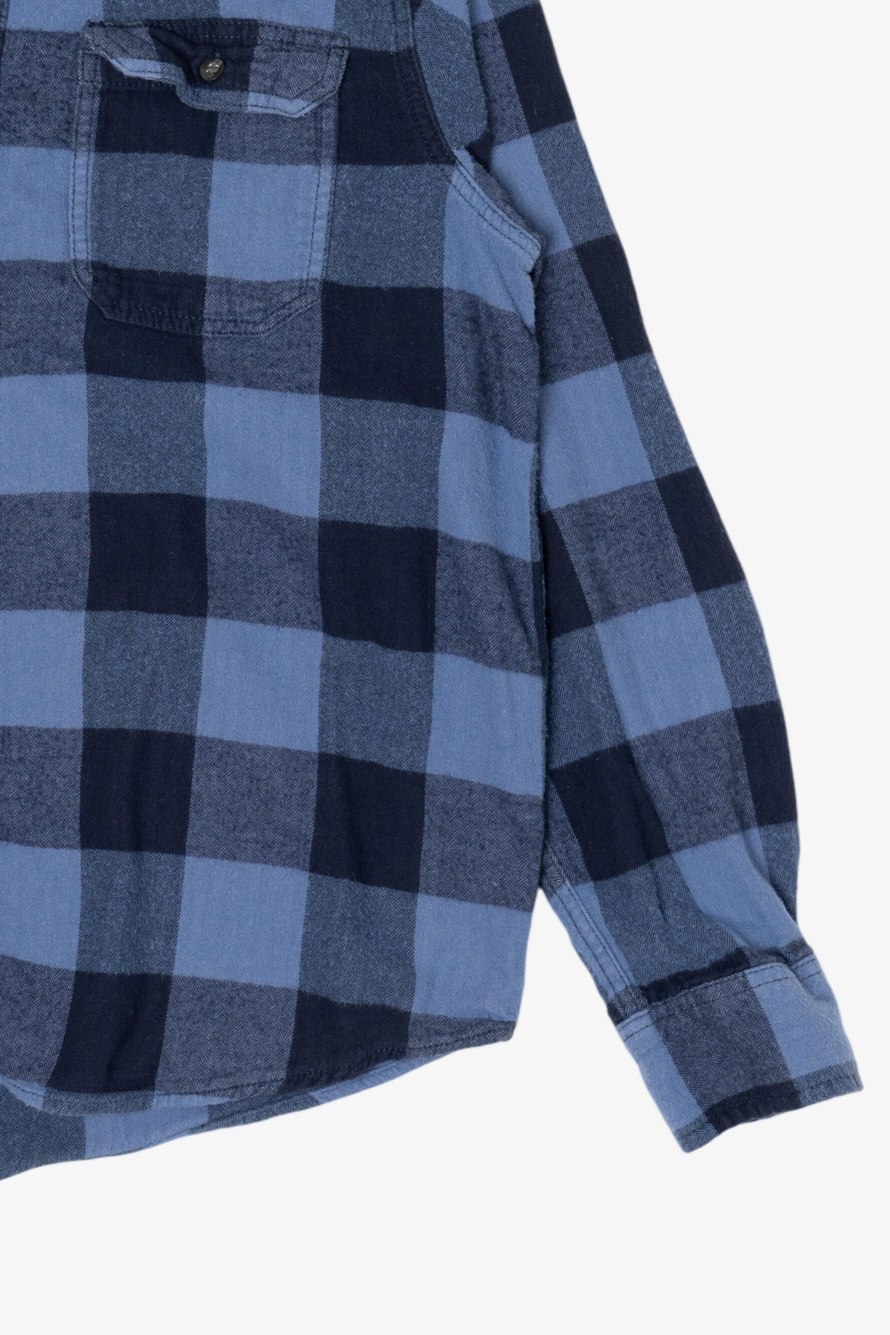 Blue George Flannel Shirt