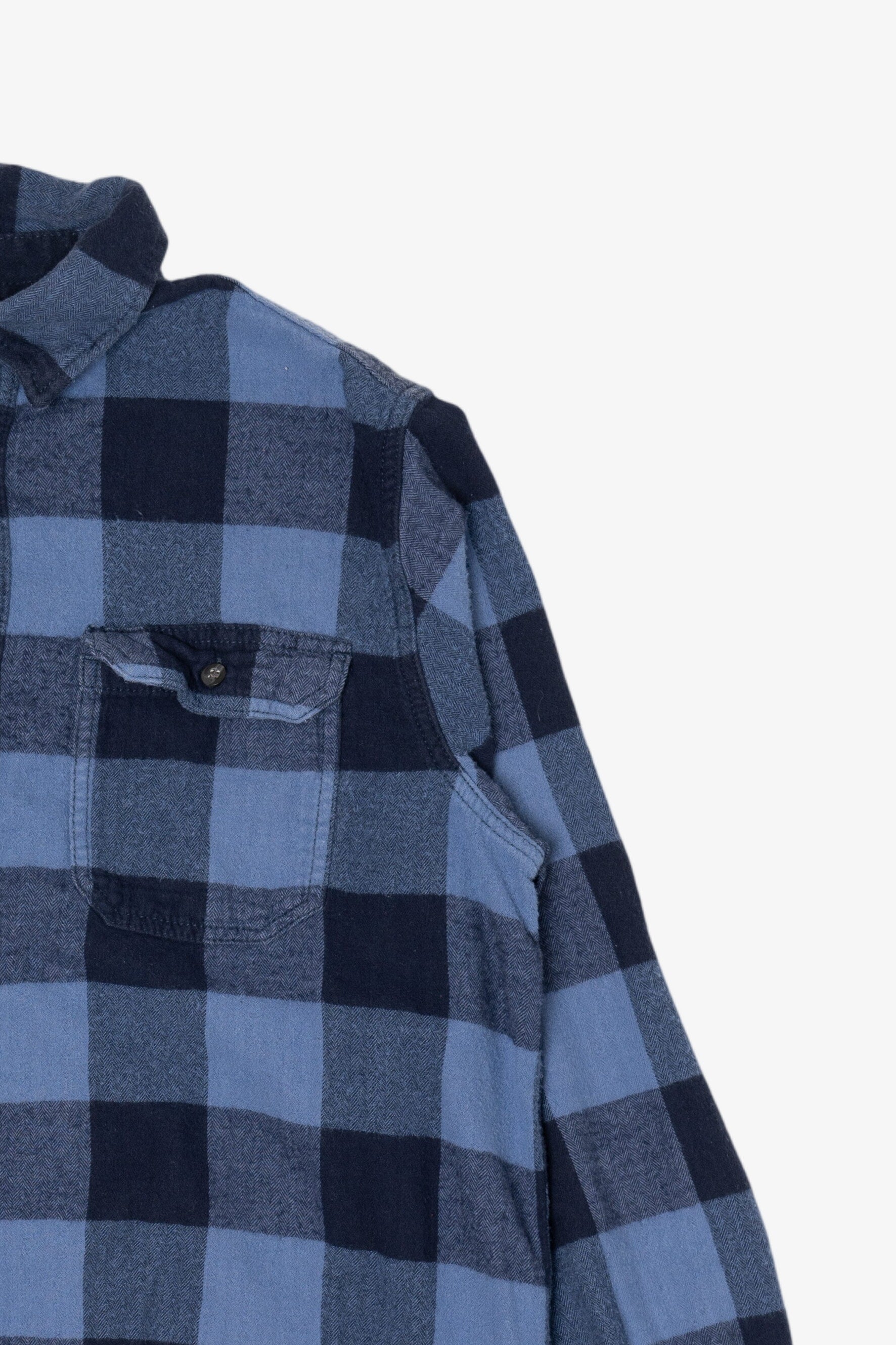Blue George Flannel Shirt