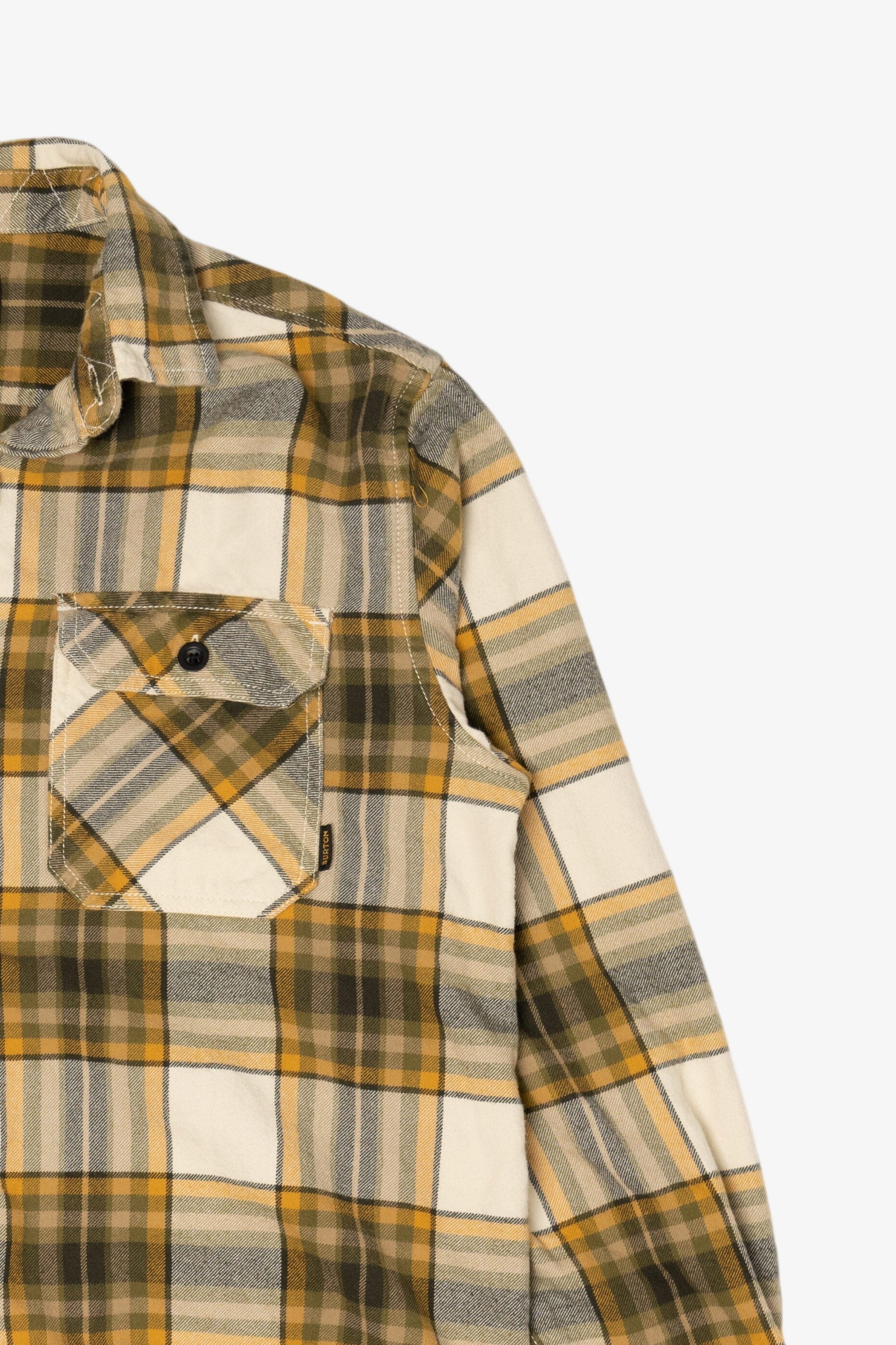 Yellow Burton Flannel Shirt