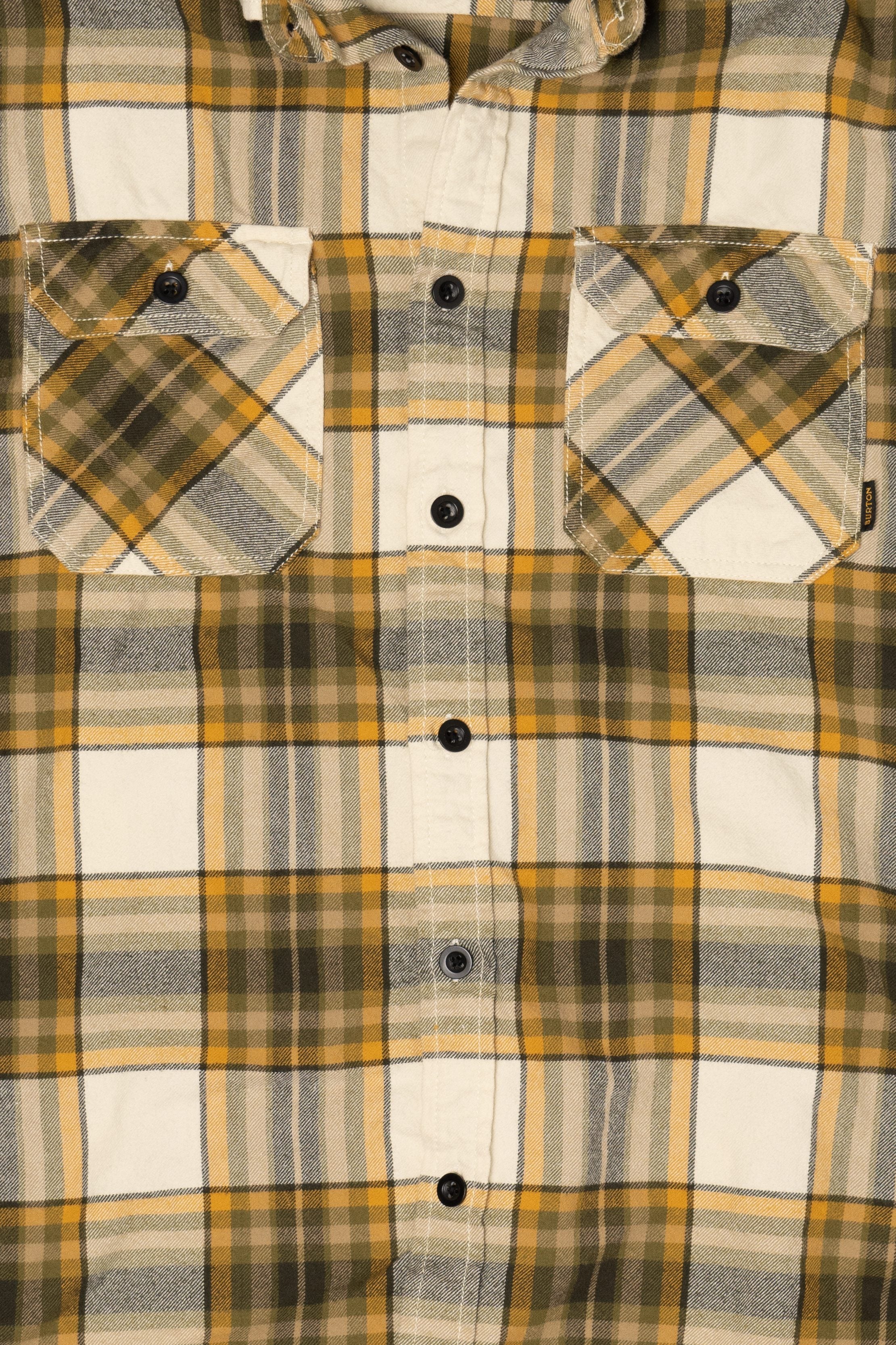 Yellow Burton Flannel Shirt