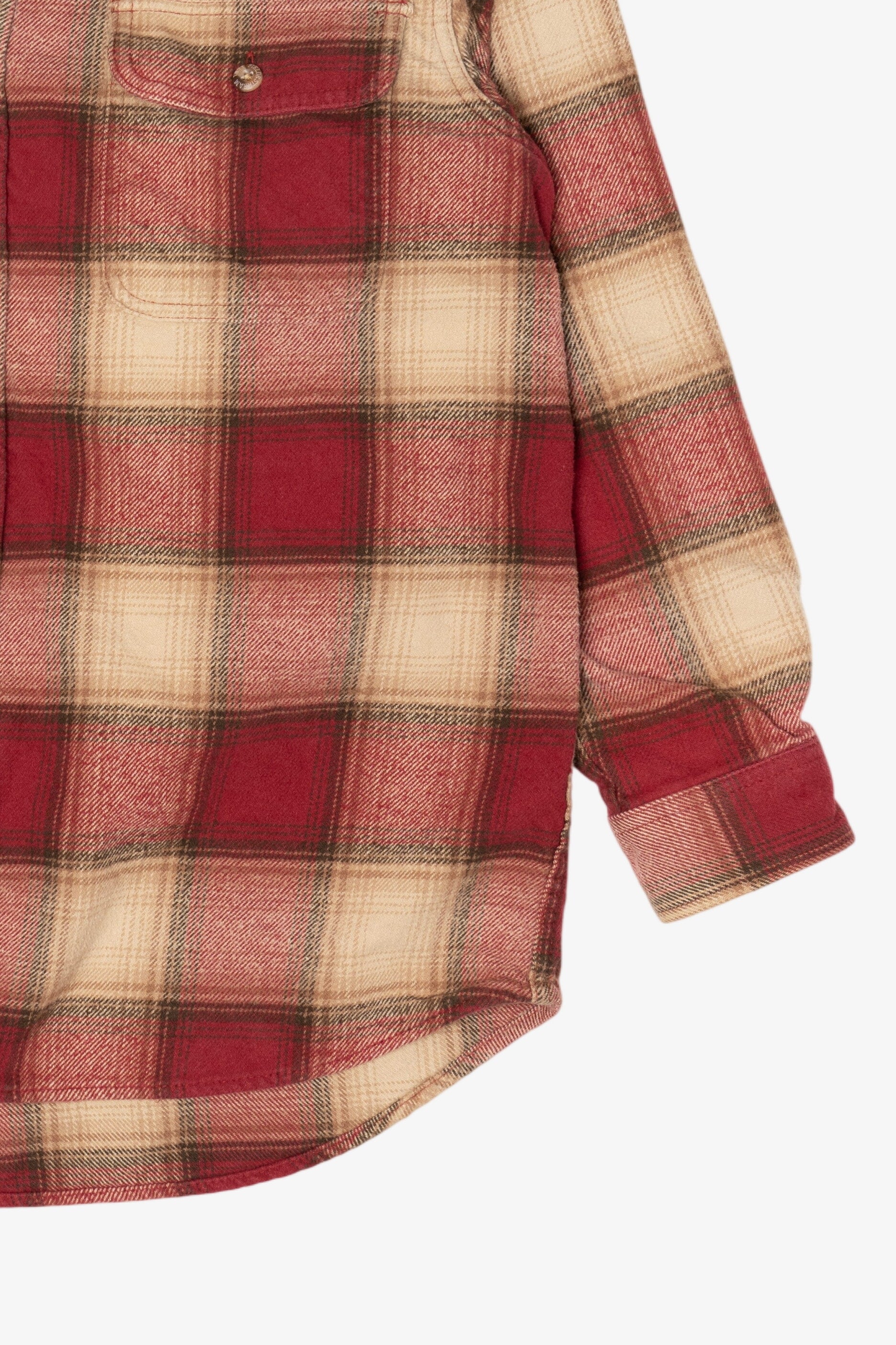 Red And Yellow Field & Stream Flannel Shirt