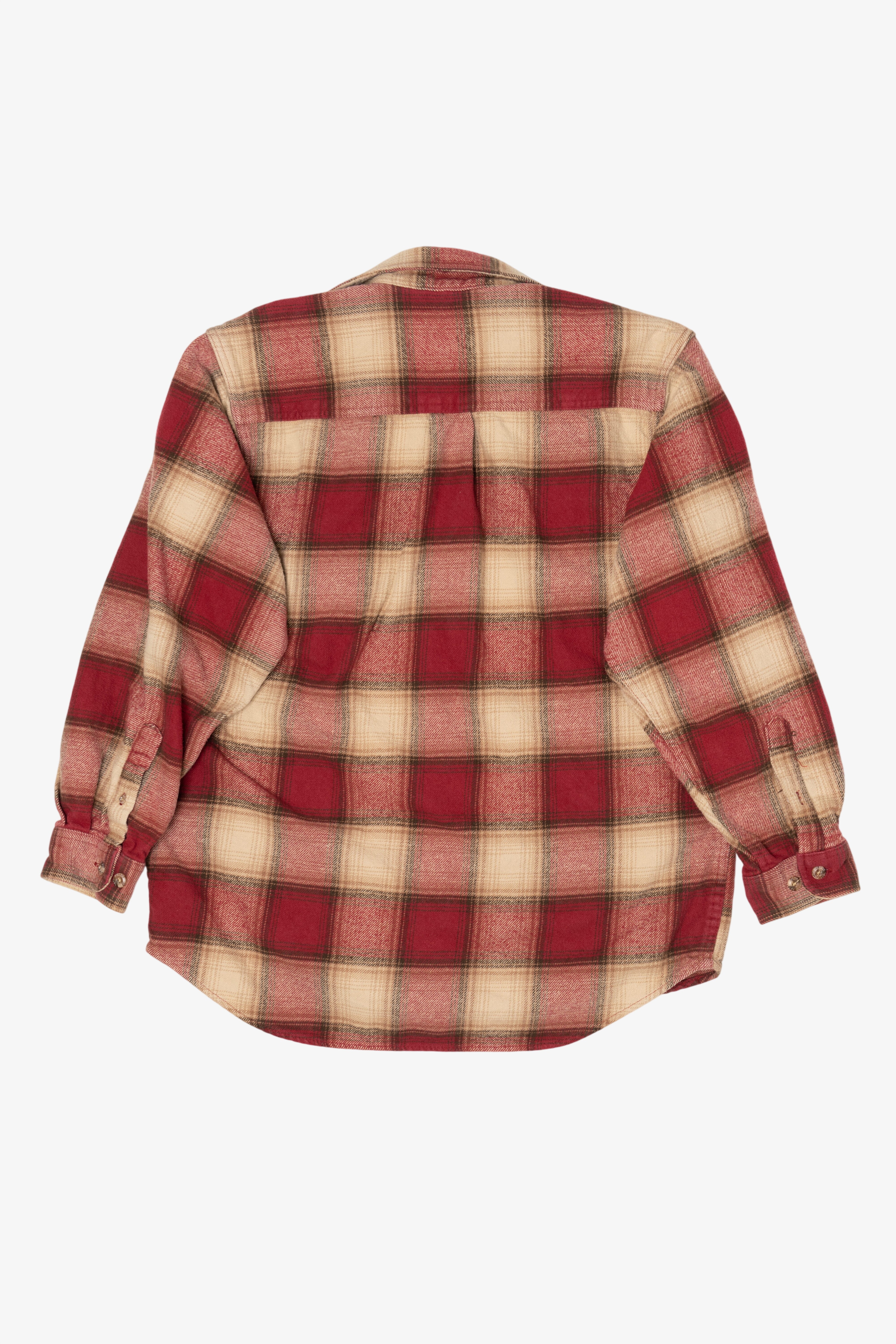 Red And Yellow Field & Stream Flannel Shirt