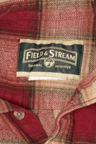 Red And Yellow Field & Stream Flannel Shirt