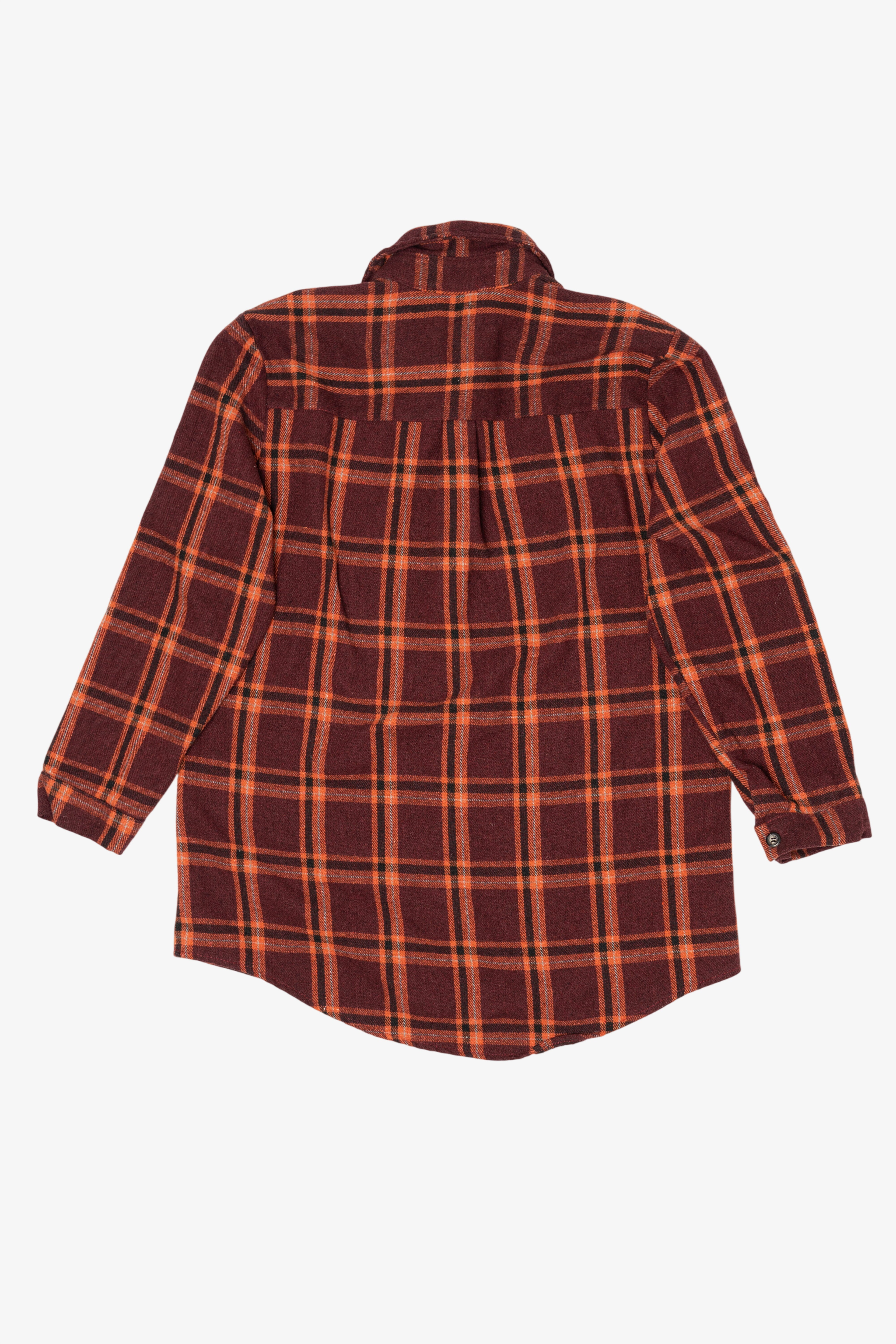 Red And Orange Adora Flannel Shirt