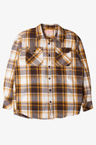 Brown & Mustard Flannel Shirt (2000s)