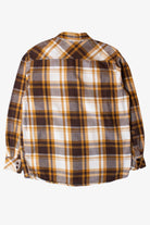 Brown & Mustard Flannel Shirt (2000s)
