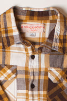 Brown & Mustard Flannel Shirt (2000s)
