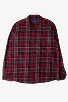 Red Apt. 9 Soft Touch Flannel Shirt (2000s)