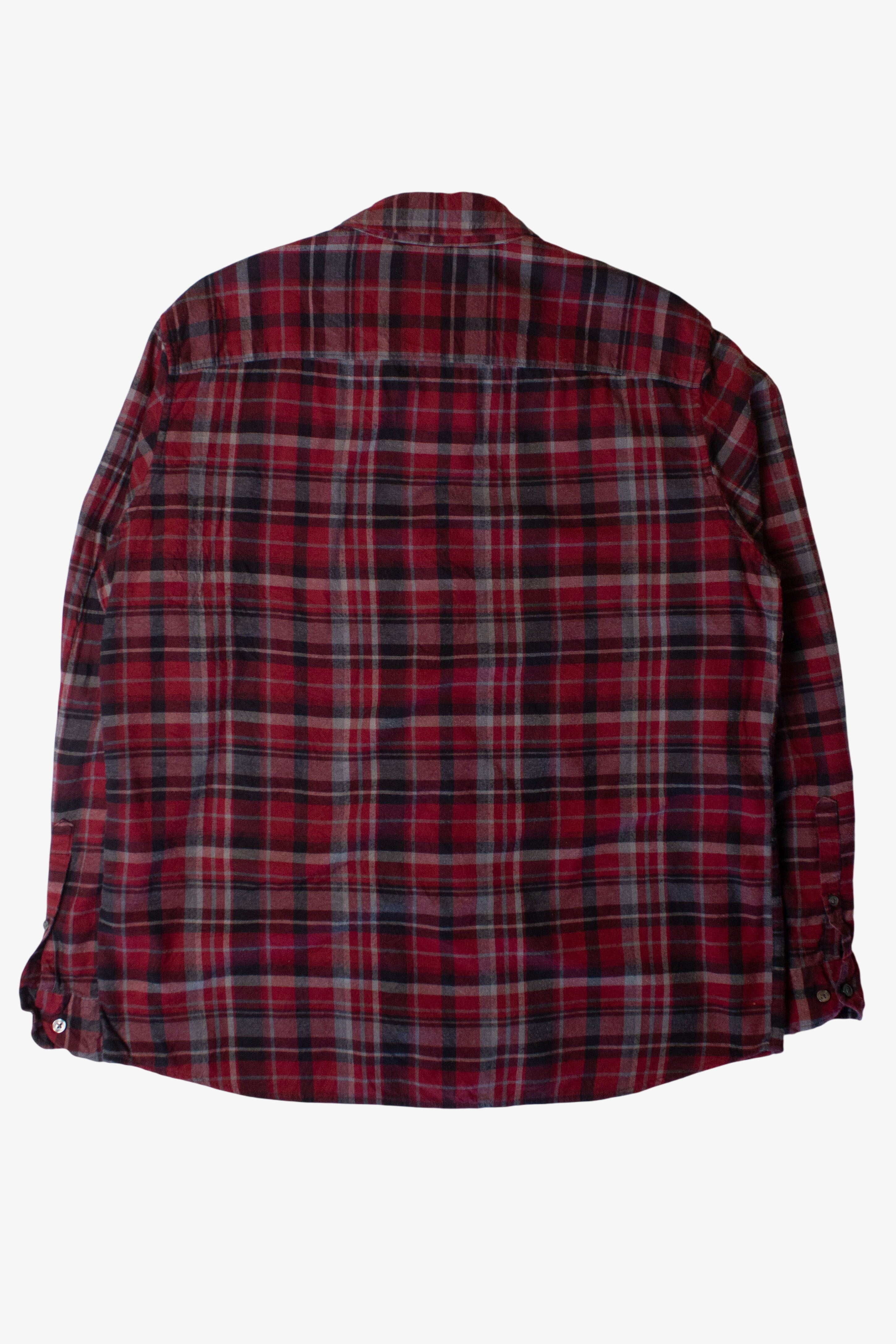 Red Apt. 9 Soft Touch Flannel Shirt (2000s)